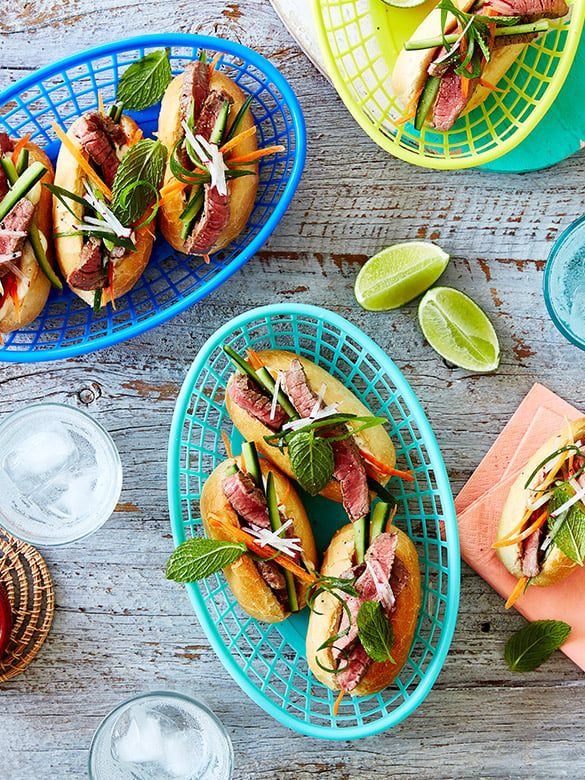 MINI BEEF BANH MI