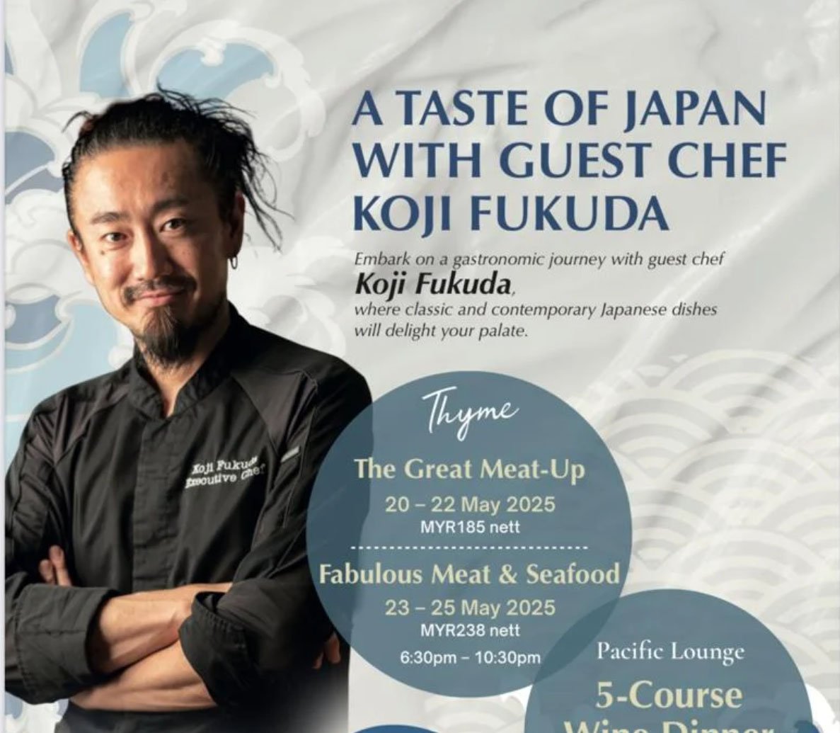 A Taste of Japan With Guest Chef Koji Fukuda
