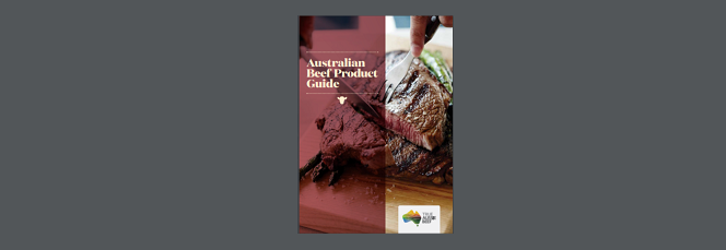 AUSTRALIAN BEEF PRODUCT GUIDE