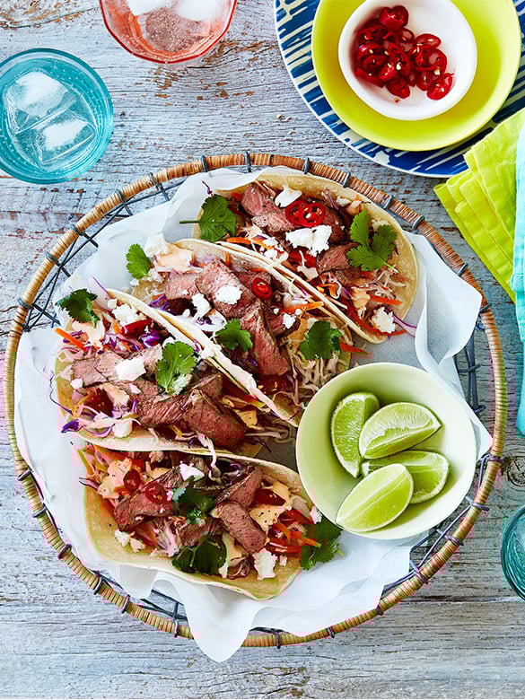 MINI BEEF TACOS
