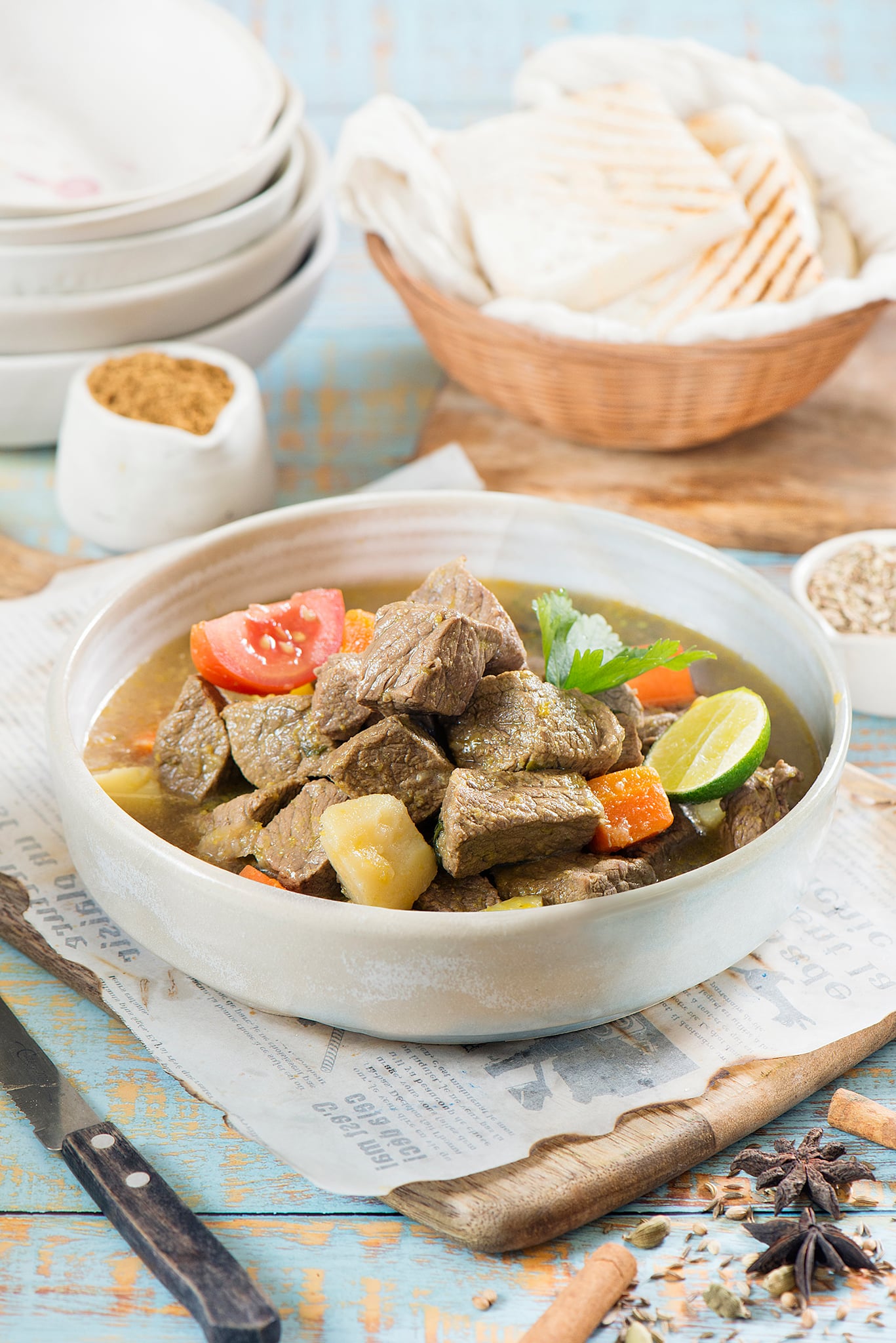 Malaysian Style Australian Beef Broth with Local Spices and Root Vegetables | Aussie Beef & Lamb | M