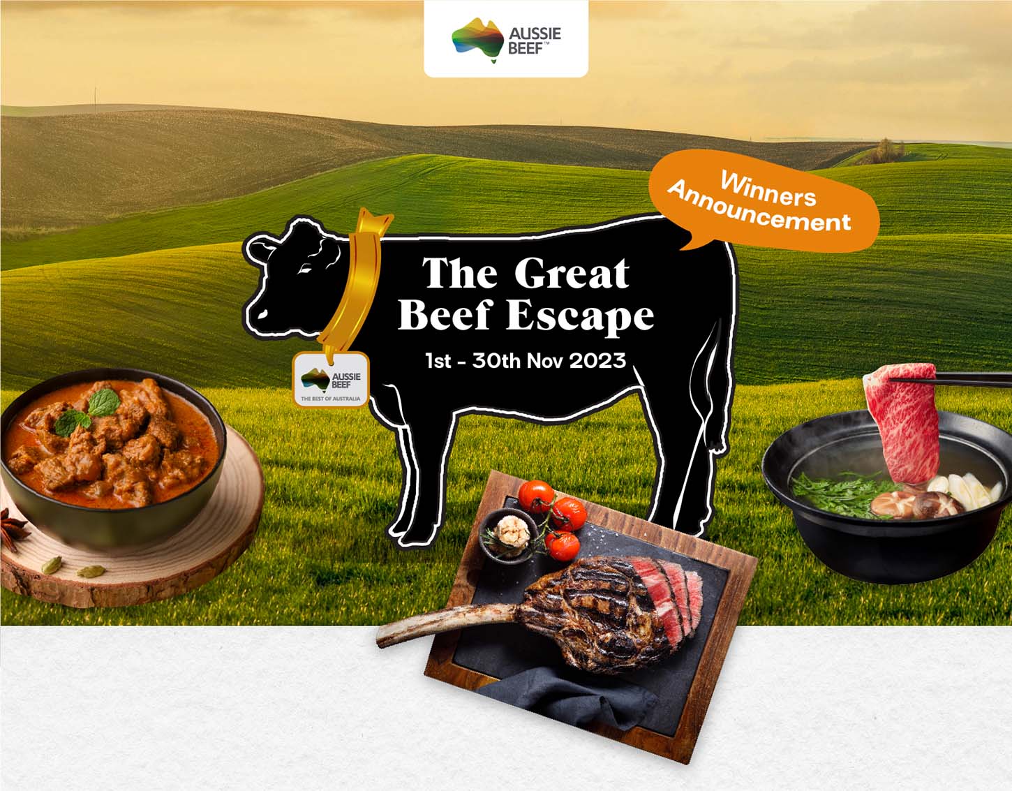 The Great Beef Escape: Winners Announcement