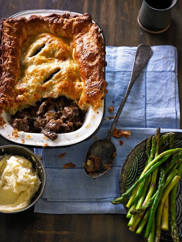 Beef and Portobello Mushroom Pie